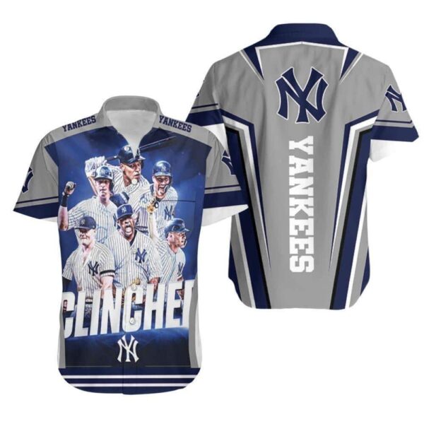 New York Yankees Clinch Celebration Aloha Hawaiian Shirt for Men And Women