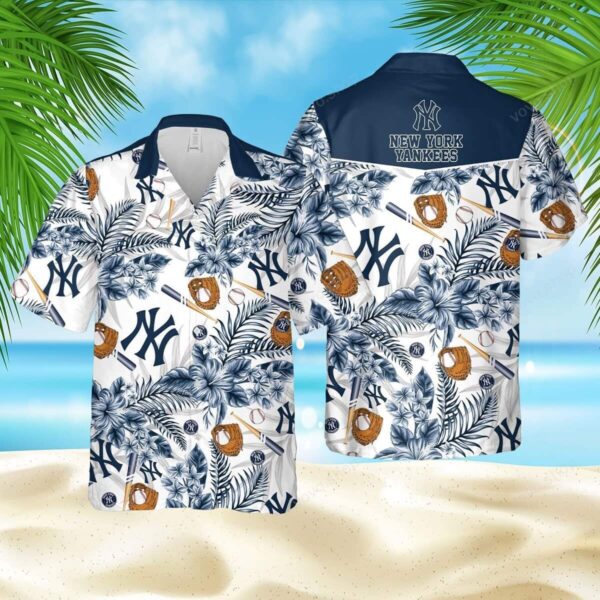New York Yankees Classic Catch Aloha Hawaiian Shirt for Men And Women