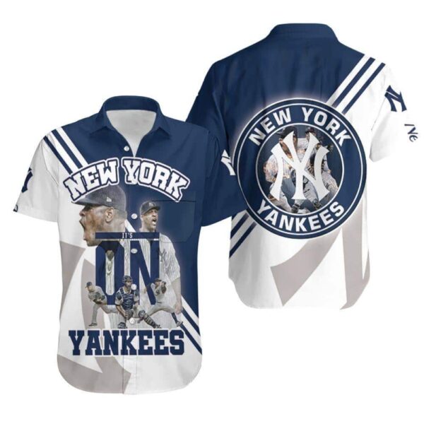 New York Yankees Game Day Vibes Aloha Hawaiian Shirt for Men And Women