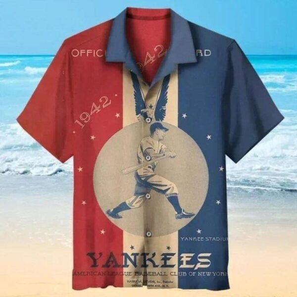 New York Yankees Vintage Heritage Aloha Hawaiian Shirt for Men And Women