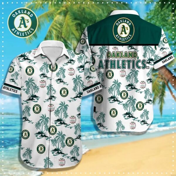 Oakland Athletics Island Breeze Aloha Hawaiian Shirt for Men And Women