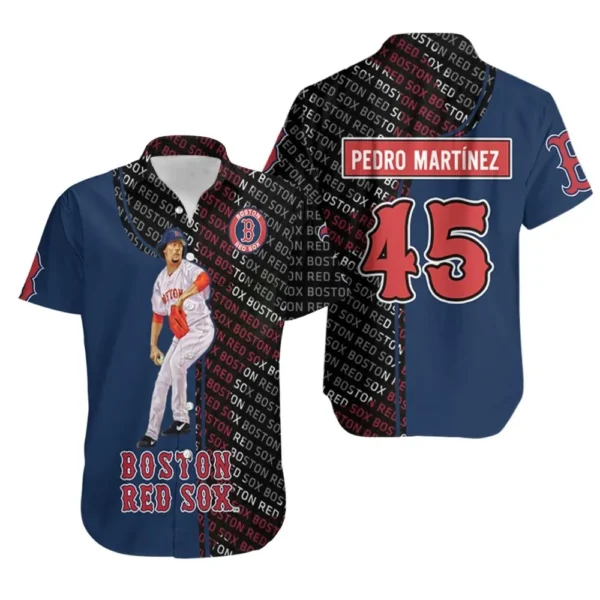 Pedro Martínez Boston Red Sox Legacy Aloha Hawaiian Shirt for Men And Women