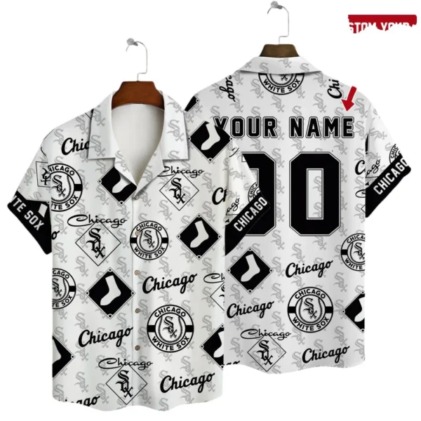 Personalized Chicago White Sox Coastal Dreams Aloha Hawaiian Shirt for Men And Women