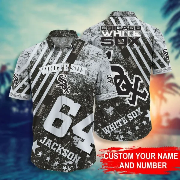 Personalized Chicago White Sox Tropical Breeze Aloha Hawaiian Shirt for Men And Women