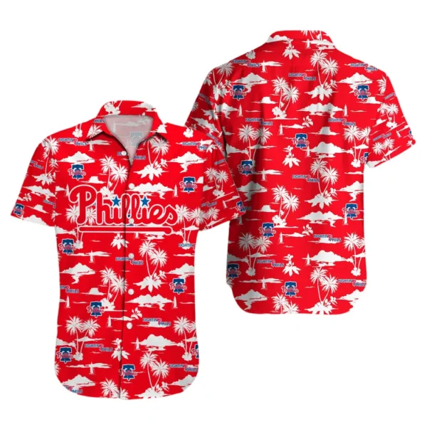 Philadelphia Phillies Coastal Breeze Aloha Hawaiian Shirt for Men And Women