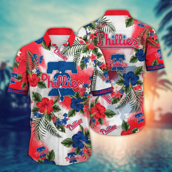 Philadelphia Phillies Hibiscus Dream Aloha Hawaiian Shirt for Men And Women