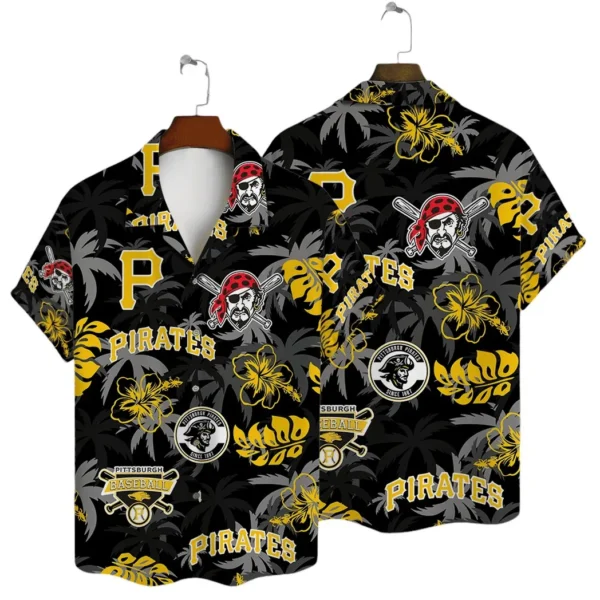 Pittsburgh Pirates Tropical Vibe Aloha Hawaiian Shirt for Men And Women