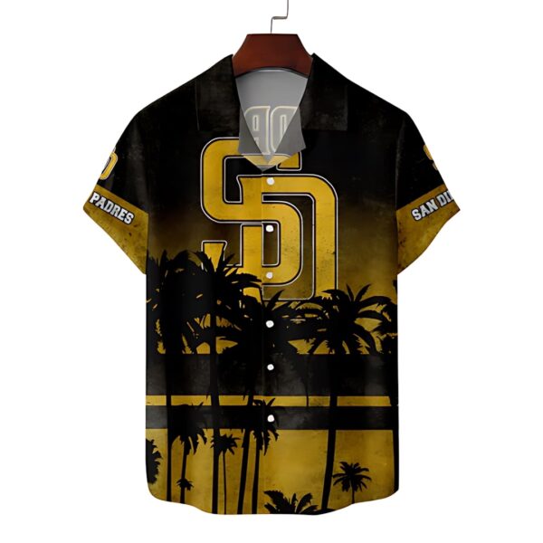 San Diego Padres Golden Palms Aloha Hawaiian Shirt for Men And Women