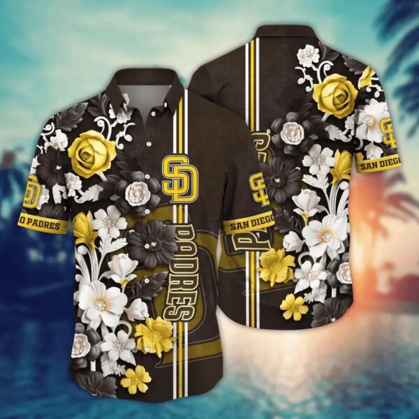 San Diego Padres Regal Blossom Aloha Hawaiian Shirt for Men And Women