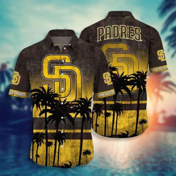 San Diego Padres Sunset Vibes Aloha Hawaiian Shirt for Men And Women