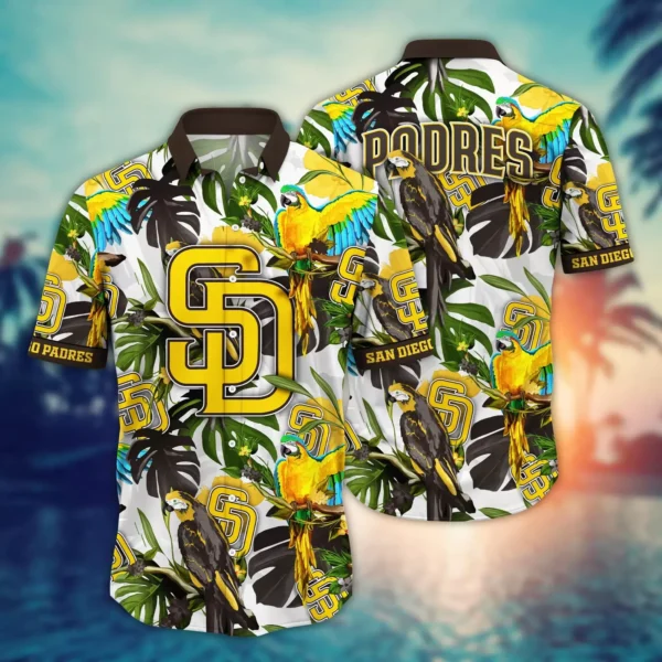 San Diego Padres Tropical Spirit Aloha Hawaiian Shirt for Men And Women