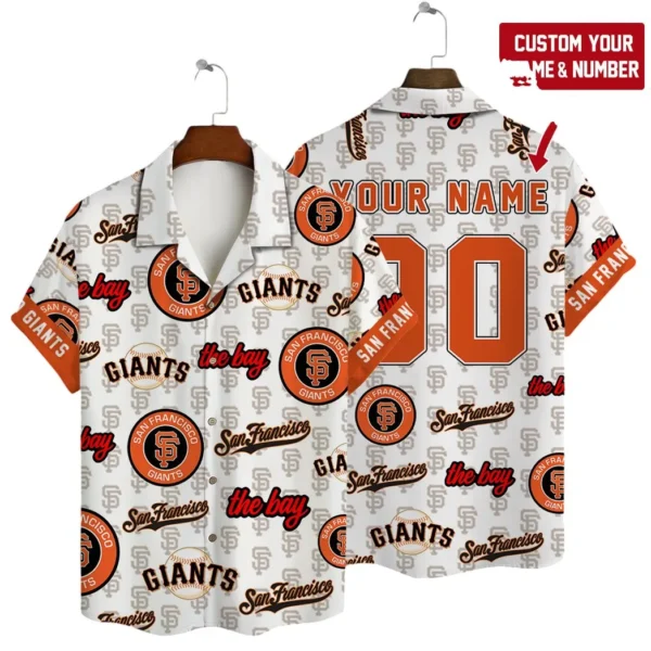 San Francisco Giants Bay Pride Personalized Aloha Hawaiian Shirt for Men And Women