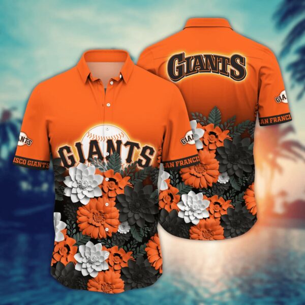 San Francisco Giants Floral Bloom Aloha Hawaiian Shirt for Men And Women