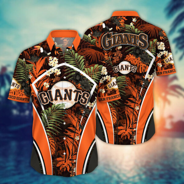 San Francisco Giants Jungle Floral Aloha Hawaiian Shirt for Men And Women