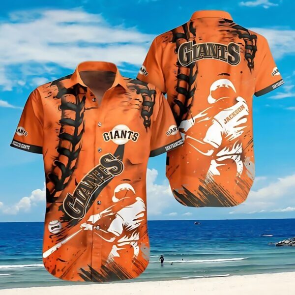 San Francisco Giants Vintage Player Aloha Hawaiian Shirt for Men And Women