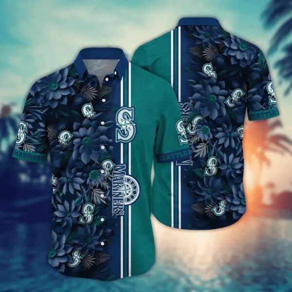 Seattle Mariners Pacific Breeze Aloha Hawaiian Shirt for Men And Women