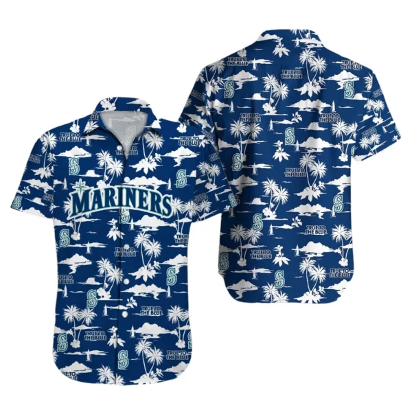 Seattle Mariners Surfside Vibes Aloha Hawaiian Shirt for Men And Women