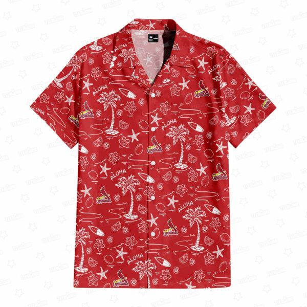 St. Louis Cardinals Aloha Paradise Aloha Hawaiian Shirt for Men And Women