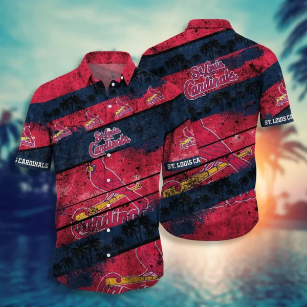 St. Louis Cardinals Retro Sunset Aloha Hawaiian Shirt for Men And Women