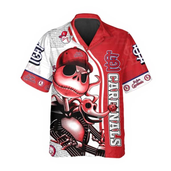 St. Louis Cardinals Skeleton Swagger Aloha Hawaiian Shirt for Men And Women