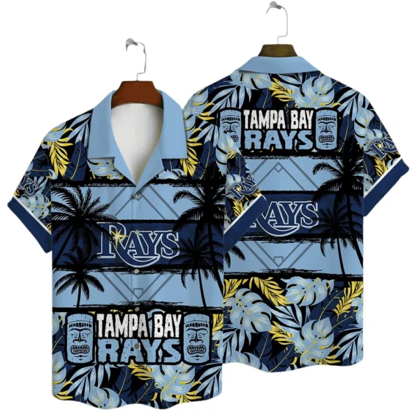 Tampa Bay Rays Palm Paradise Aloha Hawaiian Shirt for Men And Women