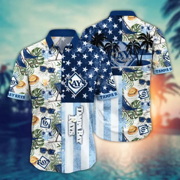 Tampa Bay Rays StarsAnd Tropics Aloha Hawaiian Shirt for Men And Women