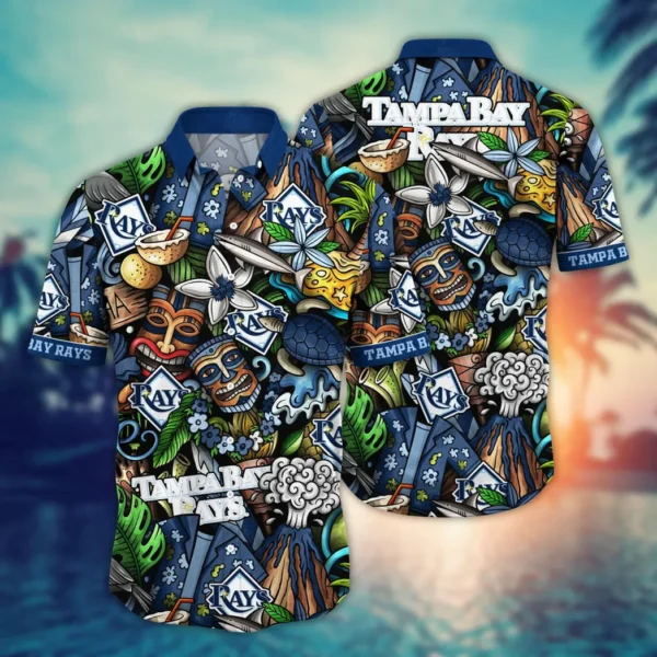 Tampa Bay Rays Tropical Adventure Aloha Hawaiian Shirt for Men And Women