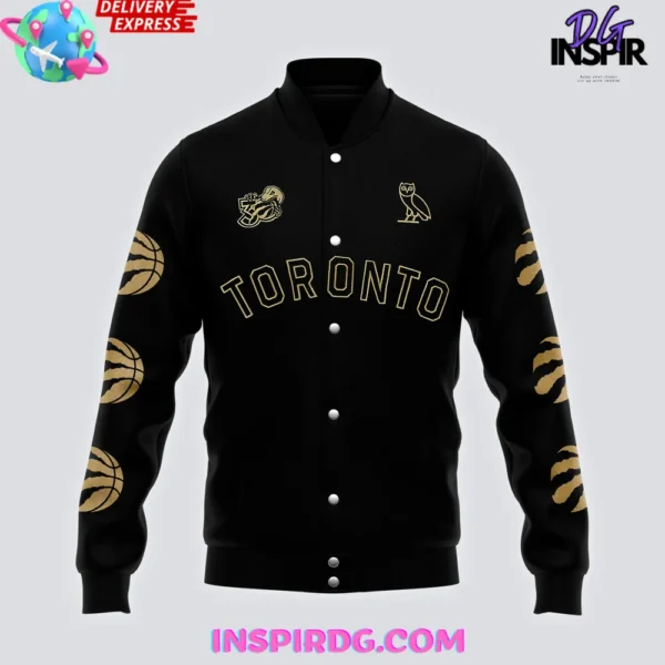 OVO x Raptors Vince Carter Raptor Limited Varsity Jacket - Image 2