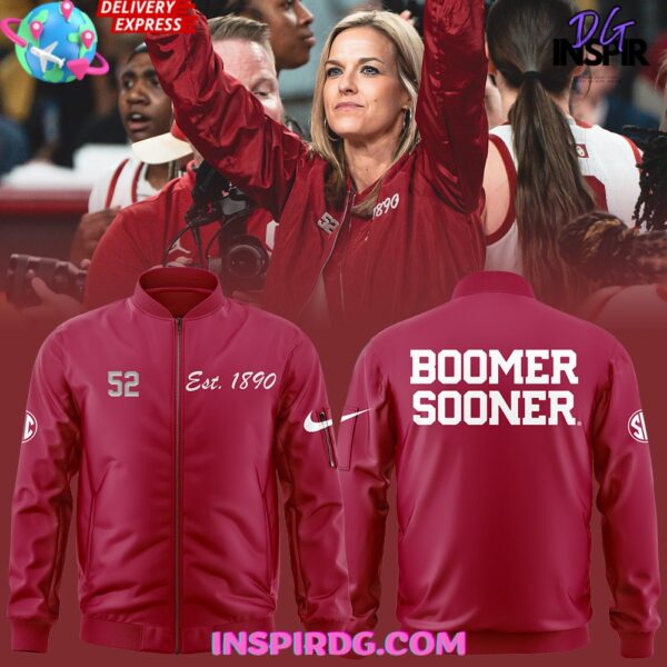Oklahoma Basketball Boomer Sooner Special Bomber Jacket