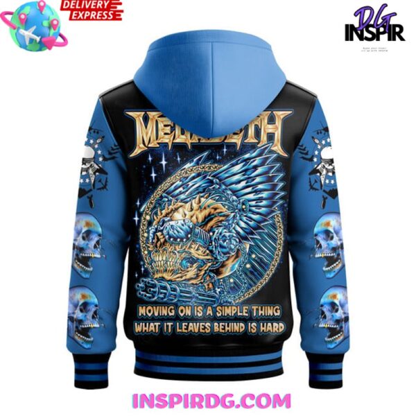 Megadeth Band Limited Edition Hooded Varsity Jacket - Image 3
