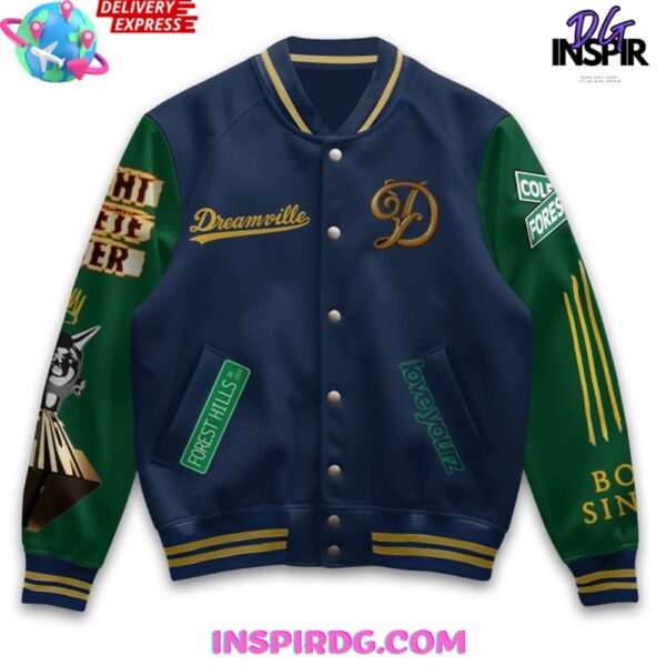 J Cole Dreamville Might Delete Later Varsity Jacket - Image 3