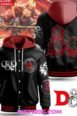 Dungeon & Dragons Special Edition Hooded Varsity Jacket