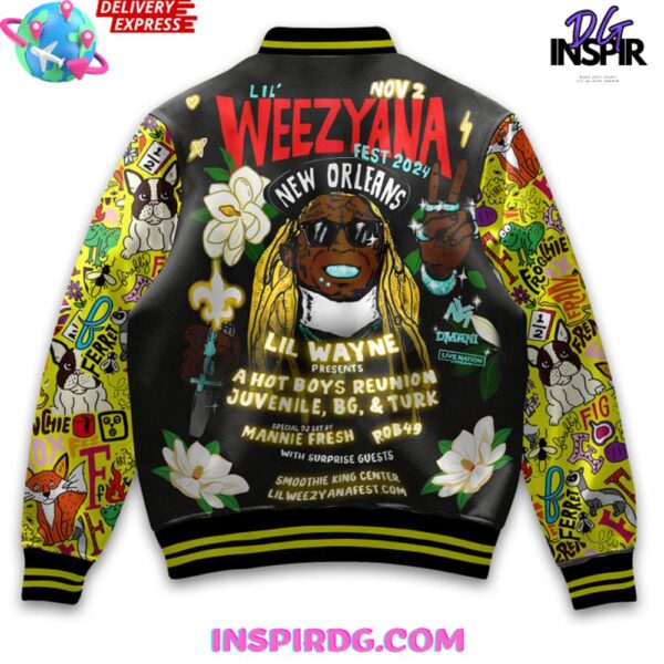 Lil Wayne Weezyana Special Edition Varsity Jacket - Image 4