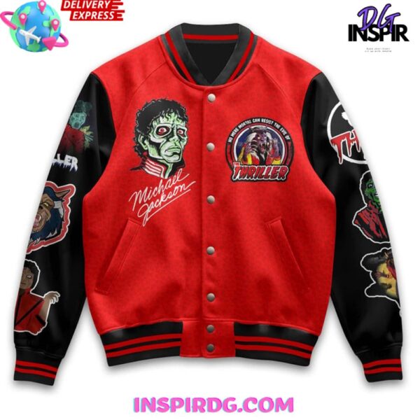 Michael Jackson Thriller Limited Edition Varsity Jacket - Image 3