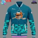 San Jose Barracuda Teddy Bear Special Blue Jacket