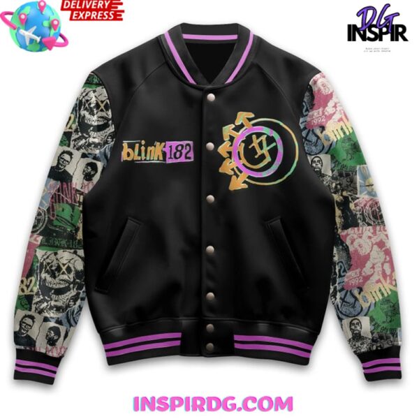 Blink-182 World Tour 2024 Special Varsity Jacket - Image 3