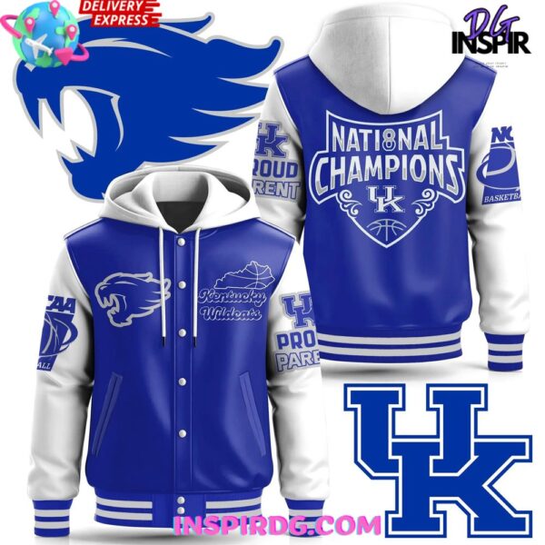 Kentucky Wildcats Proud Parent Hooded Varsity Jacket