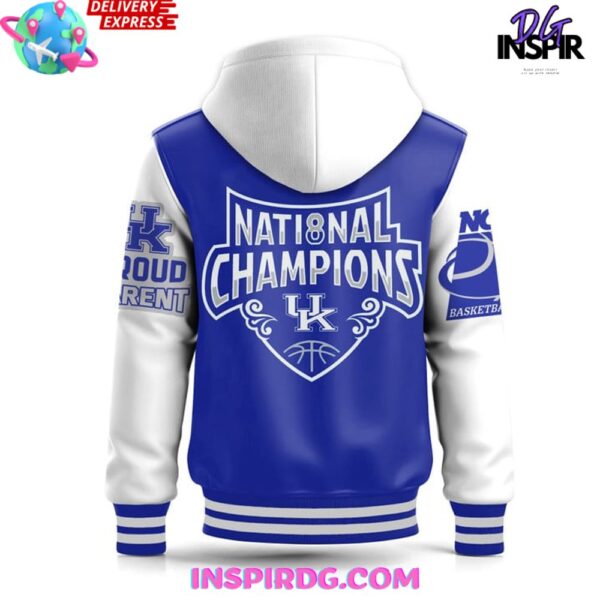 Kentucky Wildcats Proud Parent Hooded Varsity Jacket - Image 4