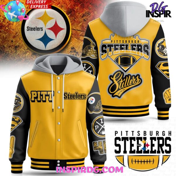 Pittsburgh Steelers Football Limited Hooded Varsity Jacket