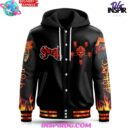 Ghost Band Flame Limited Edition Hooded Varsity Jacket