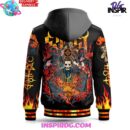Ghost Band Flame Limited Edition Hooded Varsity Jacket