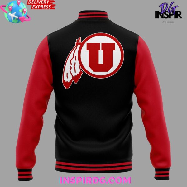 Utah Utes Football Sione Motuapuaka Edition Varsity Jacket - Image 3