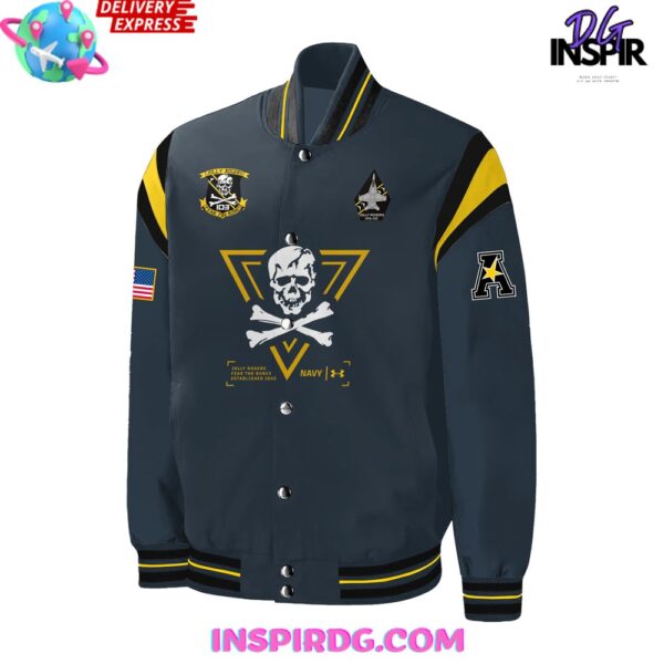 Navy Midshipmen Jolly Rogers Fear The Bones Limited Navy Jacket - Image 2