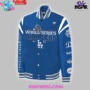 Los Angeles Dodgers World Series Champions 2024 Blue Baseball Jacket