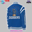 Los Angeles Dodgers World Series Champions 2024 Blue Baseball Jacket
