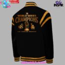 Los Angeles Dodgers World Series Champions 2024 Black Baseball Jacket
