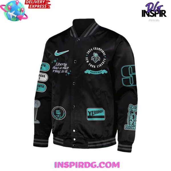 New York Liberty 2024 WNBA Champions Special Jacket - Image 2