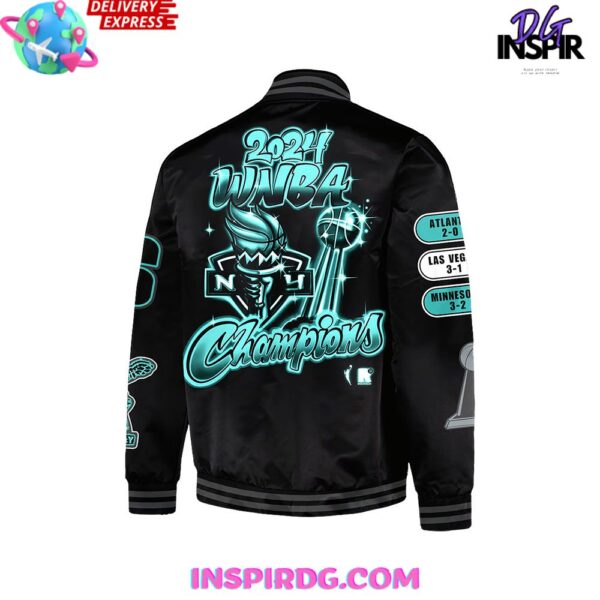 New York Liberty 2024 WNBA Champions Special Jacket - Image 3