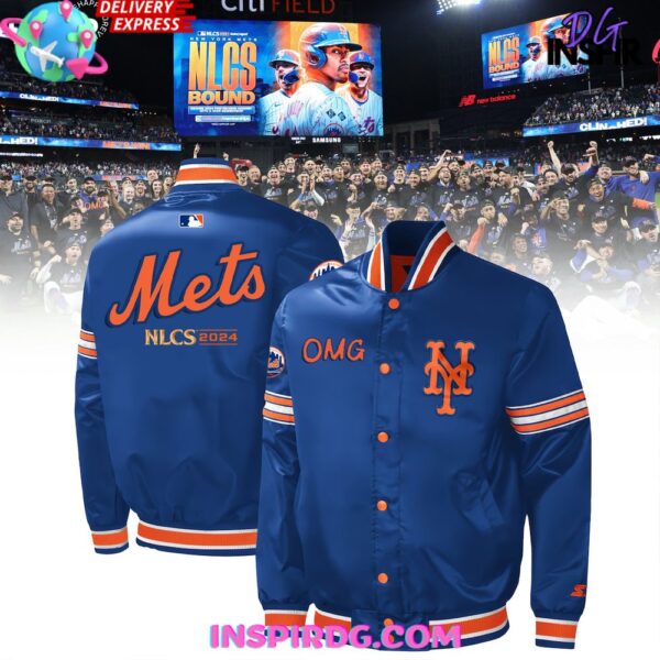 New York Mets National League Division Champions 2024 Baseball Jacket
