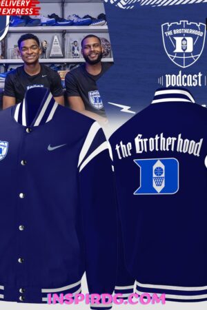 Duke Blue Devils The Brotherhood 2024 Baseball Jacket